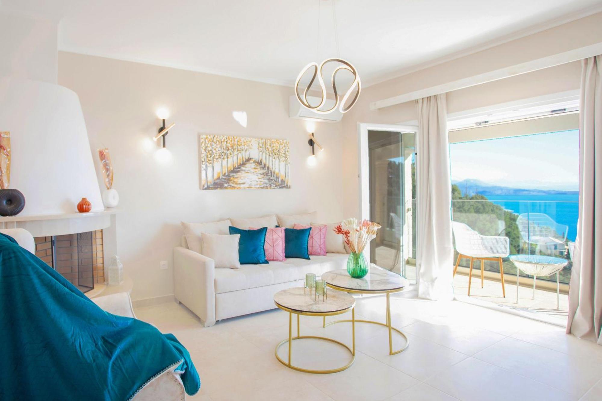 Villa Theview Katavolos Bagian luar foto