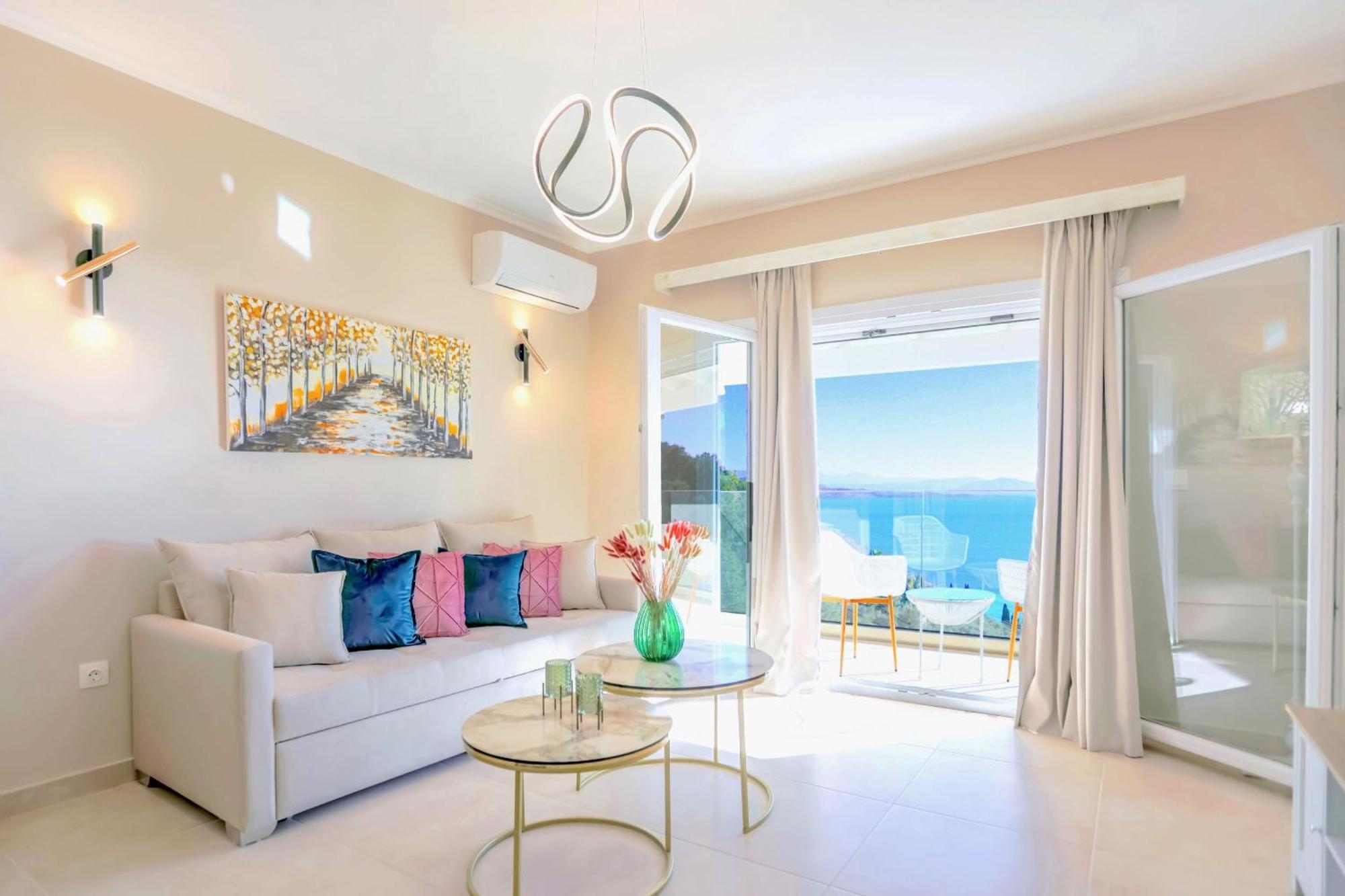 Villa Theview Katavolos Bagian luar foto